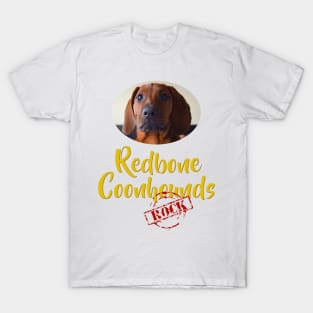 Redbone Coonhounds Rock! T-Shirt